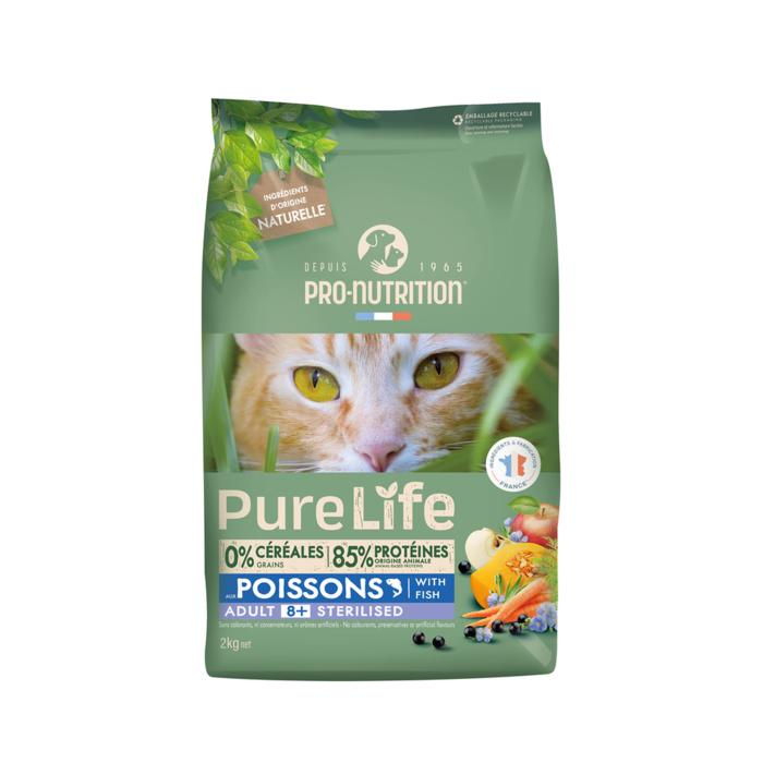 Flatazor PURE LIFE CAT 8+ steril. 8kg